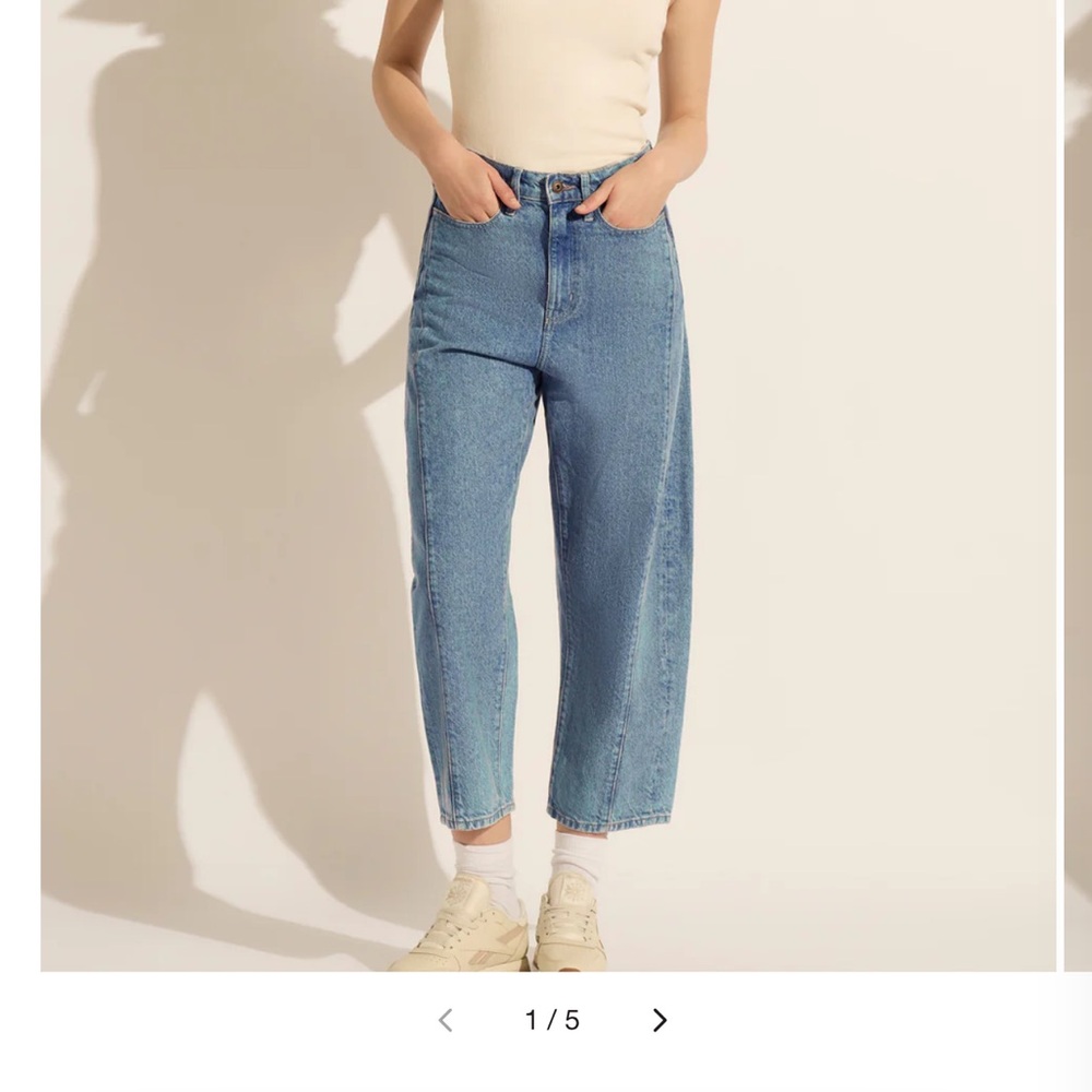 Blue Barrell Jeans